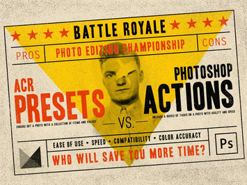 Presets vs. Actions in Photoshop