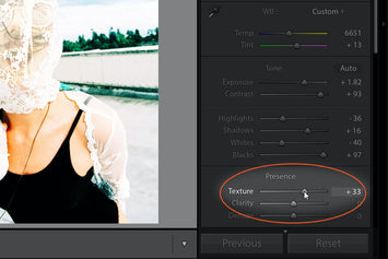 Tips for Using the Lightroom Texture Tool